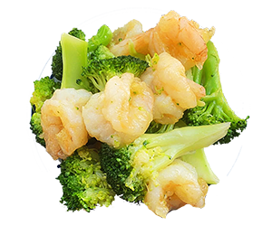 Garnelen Broccoli